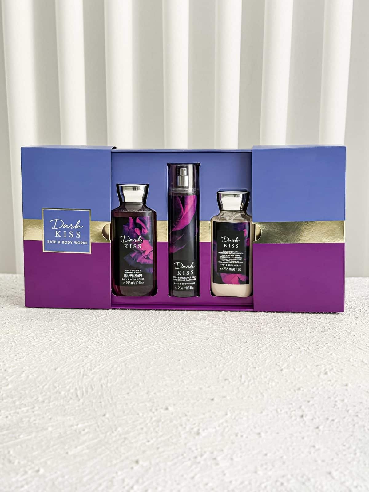 ست هدیه زنانه دارک کیس بث اند بادی ورکس _ بادی میست ، بادی لوشن ، شاور ژل Bath & Body Works Dark Kiss - Image 3