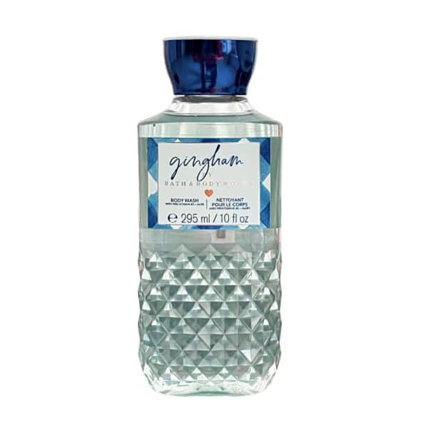 بادی واش زنانه گینگهام بث اند بادی ورکس 295 میل Bath &Body Works ginghan