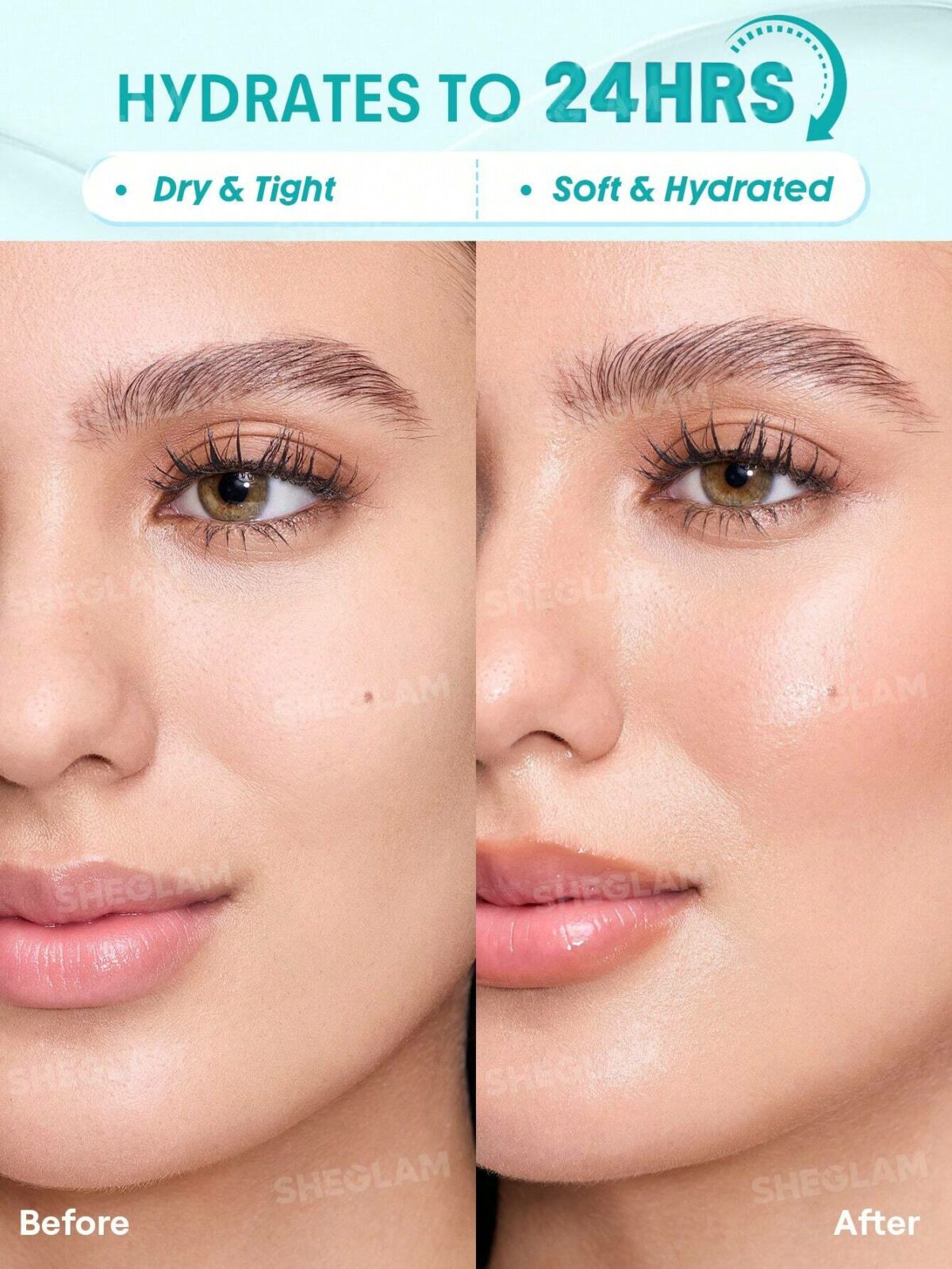 ژل پرایمر کاسه ای آبرسان 24 ساعته شیگلم حجم 50 گرم SHEGLAM Hydroslime Primer - Image 2