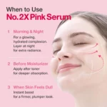 سرم PDRN رز کلاژن 2x شماره 2 نامبوزین حجم دهنده و جوانساز پوست NUMBUZIN No. 2 Rose PDRN Collagen 2X Plumping Serum - Image 2