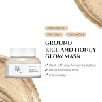 ماسک روشن کننده برنج و عسل کاسه ای بیوتی آف جوسان 150 میل Beauty Of Joseon Ground Rice And Honey Glow Mask 150Ml - Image 3