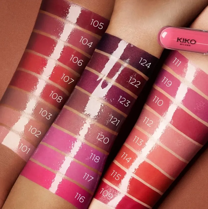 IMG_6343 رژلب و لیپ گلاس مایع دوطرفه کیکو میلانو در رنگ های متنوع KIKO Milano Unlimited Double Touch - Image 2