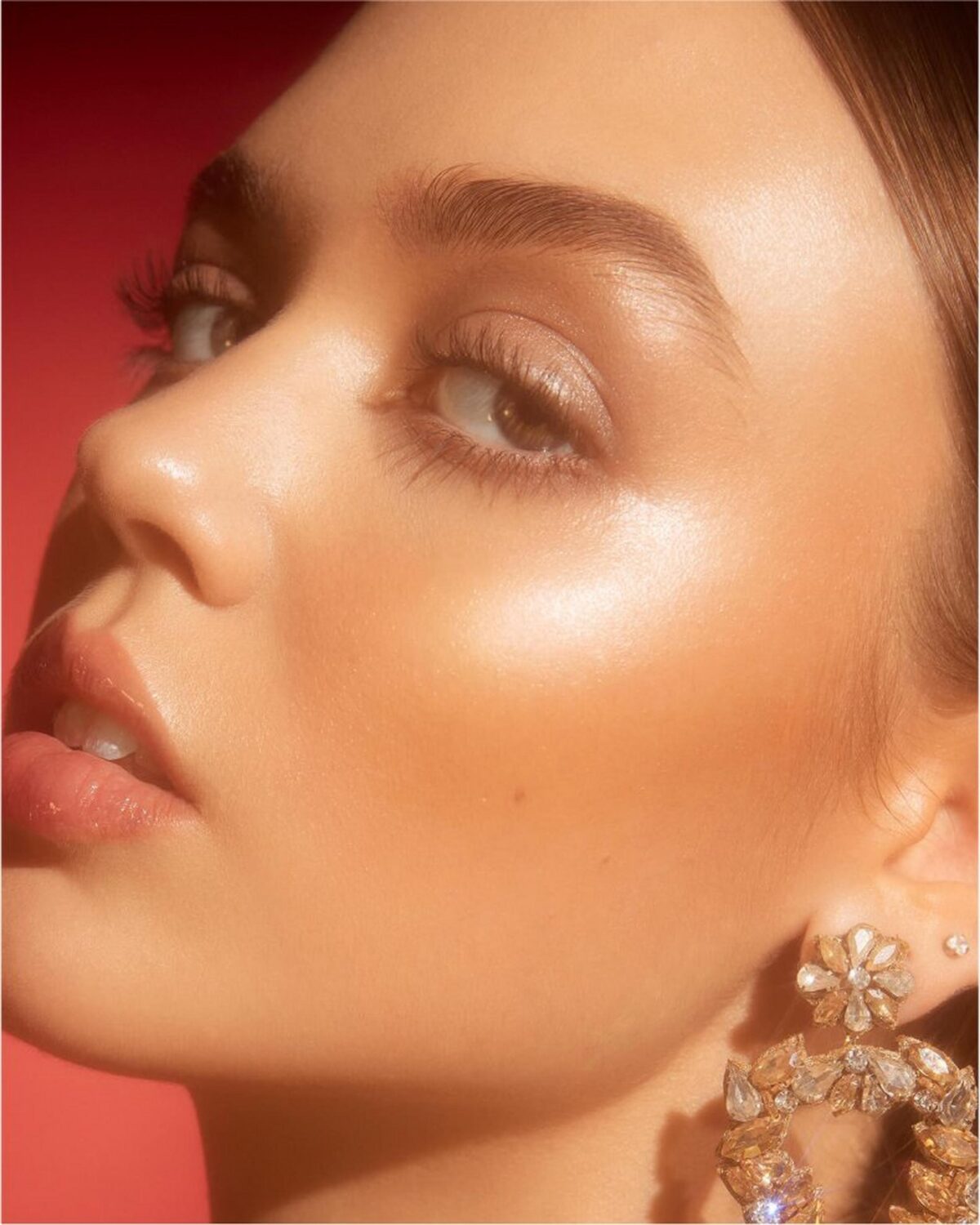 کرم پودر مایع درخشان کننده الف در رنگ بندی حجم 30 میل / elf halo glow liquid filter foundation - Image 4