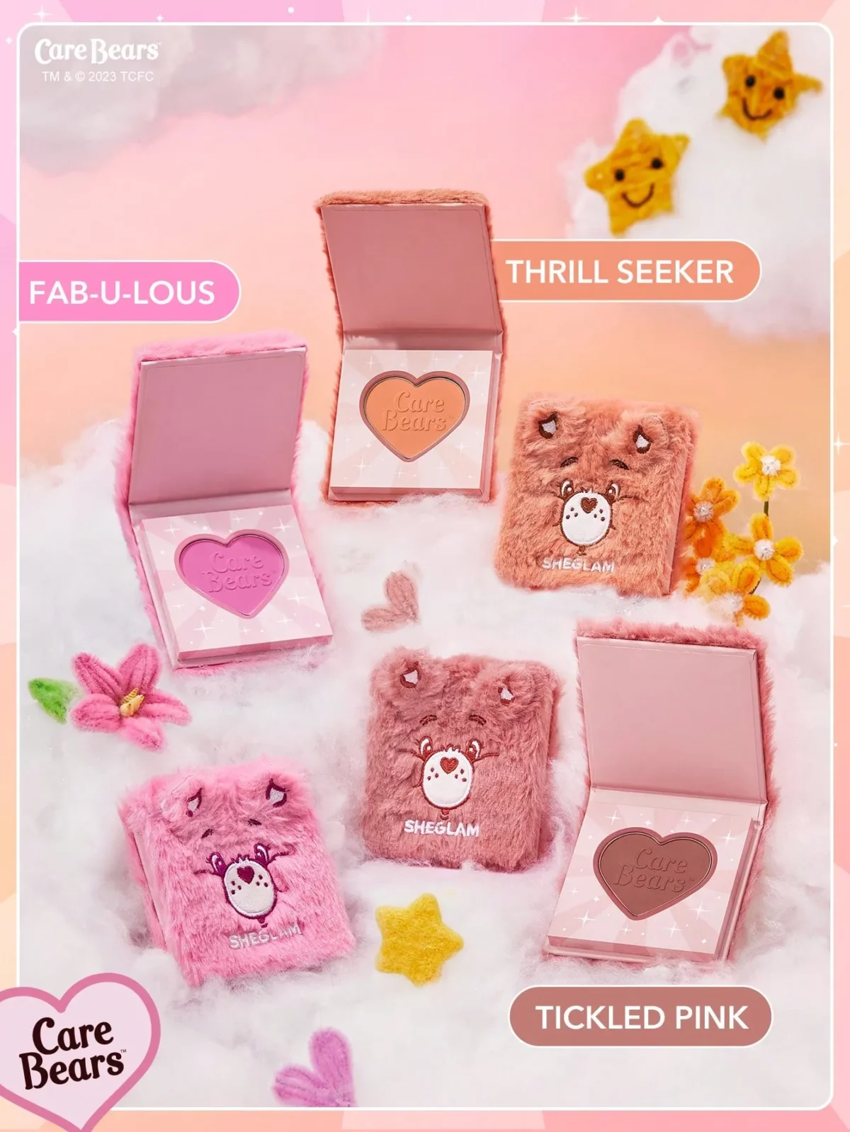 کالکشن خرسی شیگلم مجموعه جدید - Care Bears x SHEGLAM - Image 5