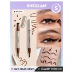 خط چشم دو سر استمپی ضد آب شیگلم مدل WING IT رنگ Brown شیگلم SHEGLAM WING IT WATERPROOF LINER DUO - Image 2