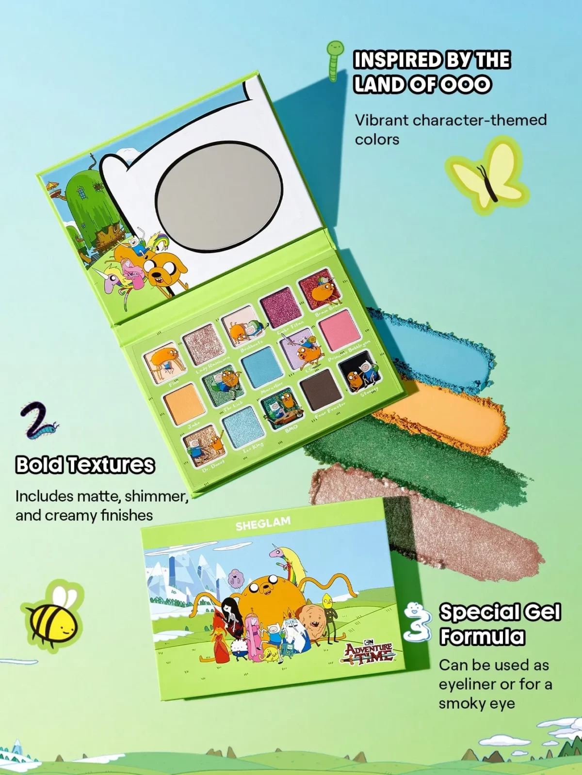 کالکشن ادونچر تایم شیگلم - Adventure Time SHEGLAM - Image 2