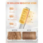 برس حرارتی صاف کننده مو سه بعدی شیگلم SHEGLAM مدل Sleek Chic 3D Thermal Straightening Brush-US Plug - Image 4