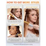 برس حرارتی صاف کننده مو سه بعدی شیگلم SHEGLAM مدل Sleek Chic 3D Thermal Straightening Brush-US Plug - Image 3