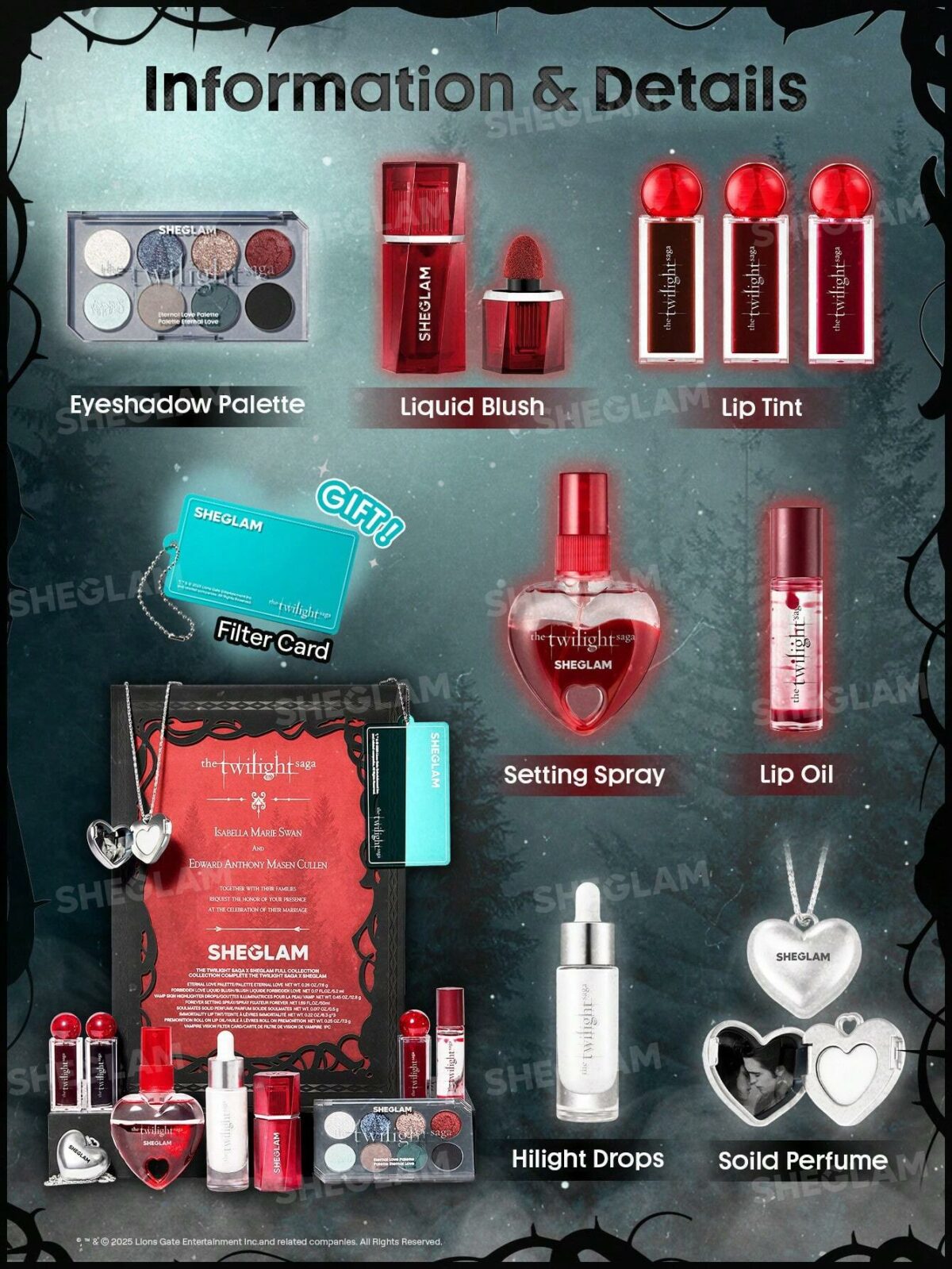 کالکشن توایلایت شیگلم - The Twilight Saga X SHEGLAM - Image 2