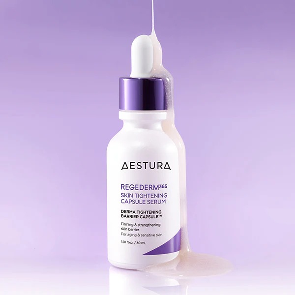 Aestura_Regederm_Serum_04_e16b9171-eeaa-45c8-b7fd-54a61f23cff4_11zon سرم کپسولی کنترل منافذ استورا رجدرم  ۳۶۵ REGEDERM AESTURA365 Skin Tightening Capsule Serum - Image 2