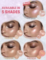 هایلایتر ژله ای شیگلم در رنگ های متنوع Glowchi Bouncy - Image 4