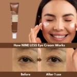 کرم دور چشم دوکاره ضد پیری ناینلس 20 میل NINELESS Ever-Youth Dual Effect Eye Cream - Image 4