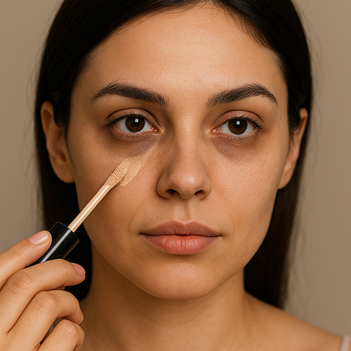 مراحل استفاده از کانسیلر