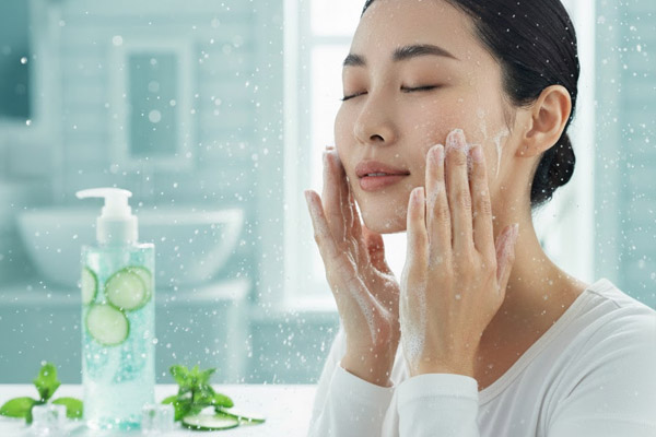 استفاده صحیح از ژل شستشوی صورت