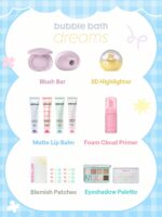 پک بابل بث دریمز شیگلم - Bubble bath dreams full collection set sheglam - Image 2