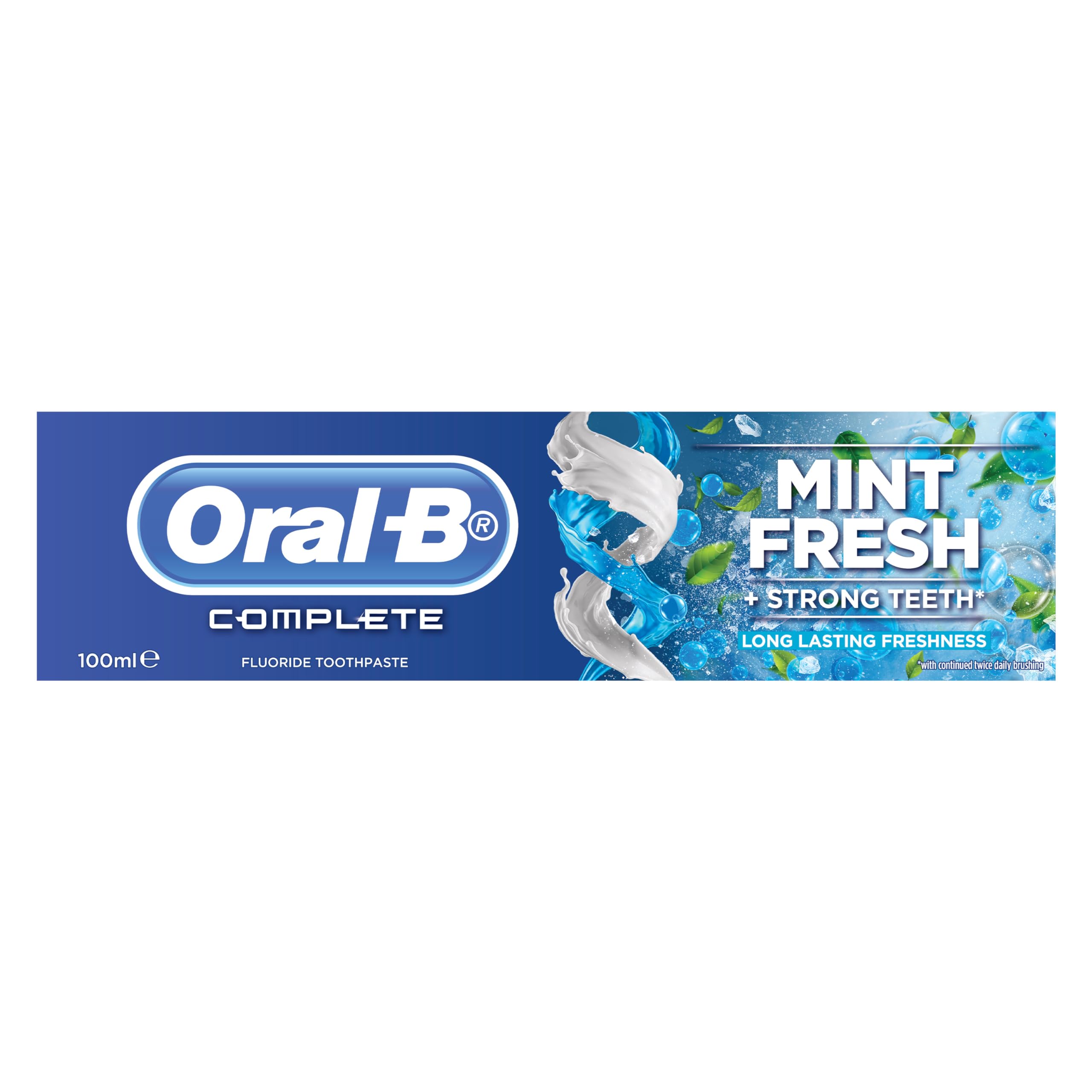 71cz5CXSNaL خمیر دندان کامل اورال بی mint fresh طعم نعناع حجم 100 میل Oral-B - Image 1