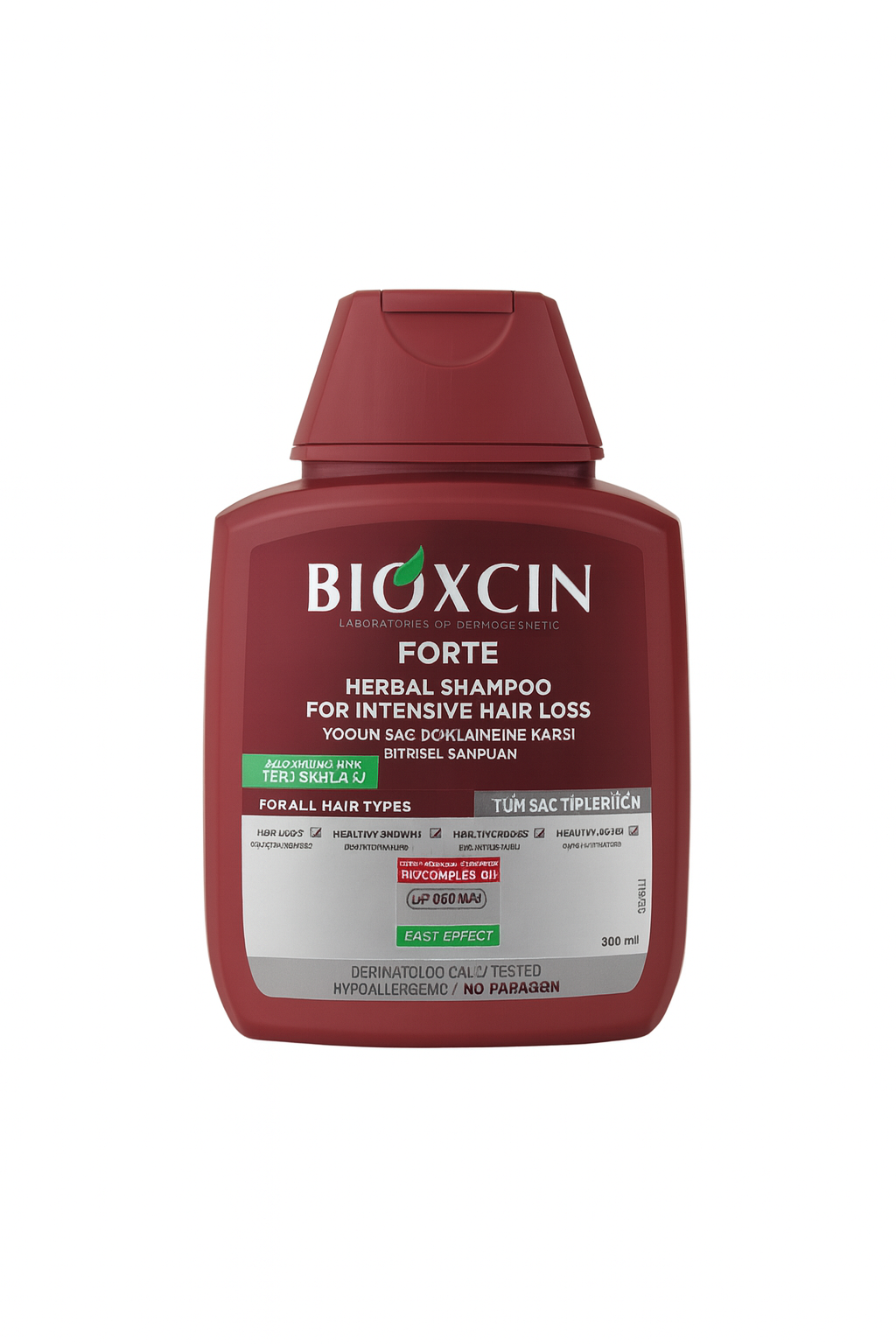 CAF03085-BD7C-4B49-B289-A48C4E764C7D شامپو بیوکسین BIOXCIN FORTE گیاهی حجم 300ml - Image 1