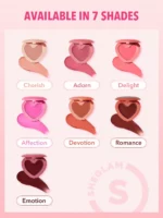 رژگونه کرمی قلبی شیگلم در 6 رنگ Playing Cupid Cream Blush - Image 7