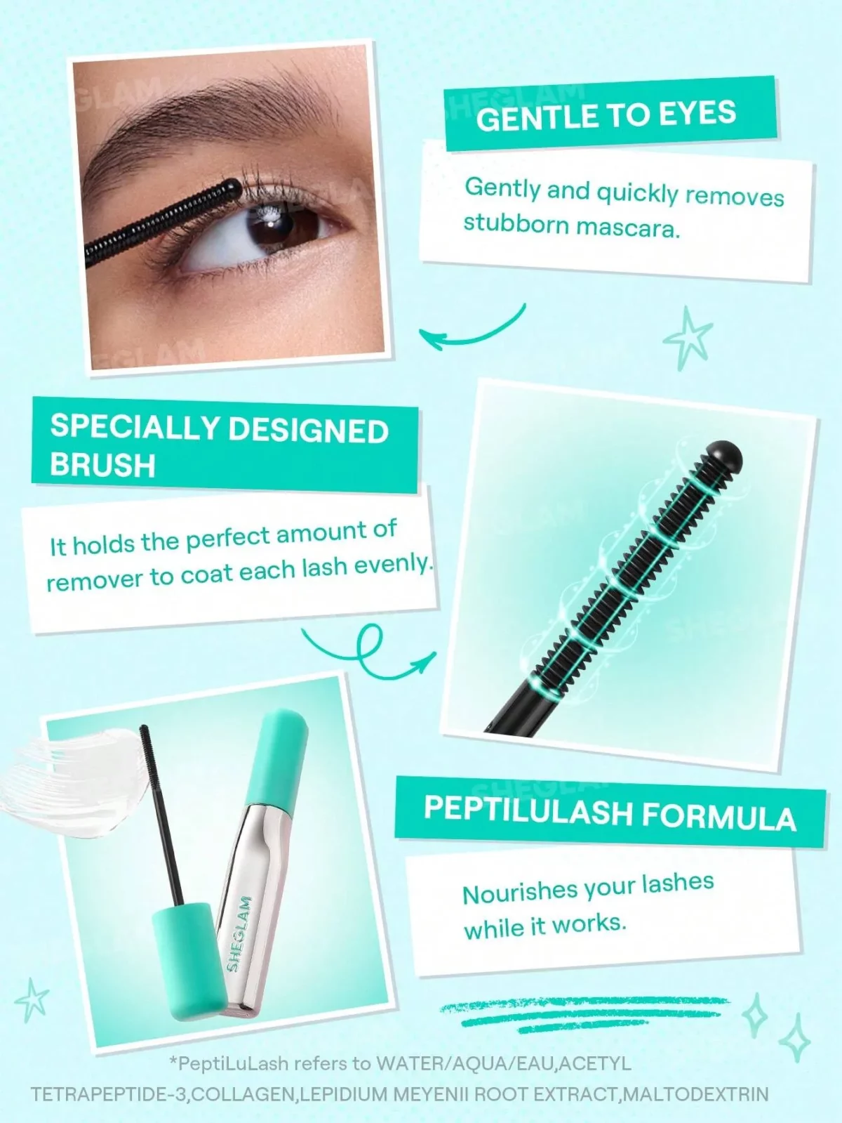پاک کننده ریمل شیگلم SHEGLAM EASY LASH REMOVAL - Image 4