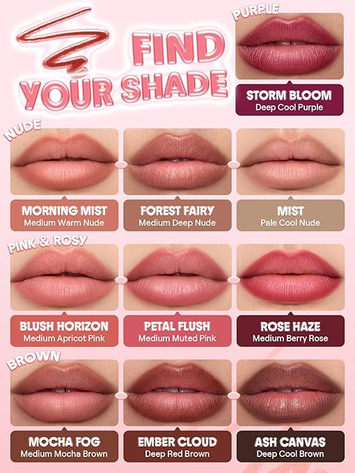 خط لب جلوه محو شیگلم کلودلاین در رنگ بندی Sheglam Cloudline Blur Lip Liner - Image 2