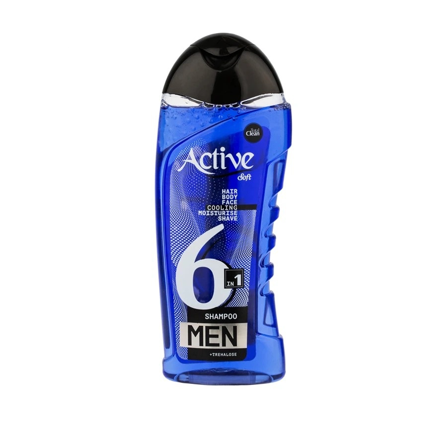 شامپو آقایان 6 در 1 اکتیو حجم 400 گرم - Image 1