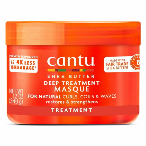 ماسک مو درمانی موی فر شی باتر کانتو Cantu DEEP TREATMENT HAIR MASQUE with Shea Butter for Natural Hair 340ml