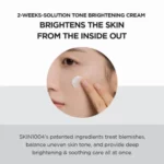 کرم کپسولی روشن کننده و مرطوب کننده اسکین 75 میل 1004 Skin1004 Madagascar Centella Tone Brightening Capsule Cream - Image 5