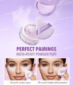 پودر فیکس دو طبقه بنفش شیگلم Sheglam - Image 3