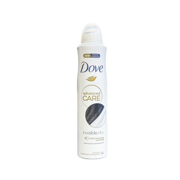 اسپری ضد تعریق زنانه داو Dove مدل invisible dry