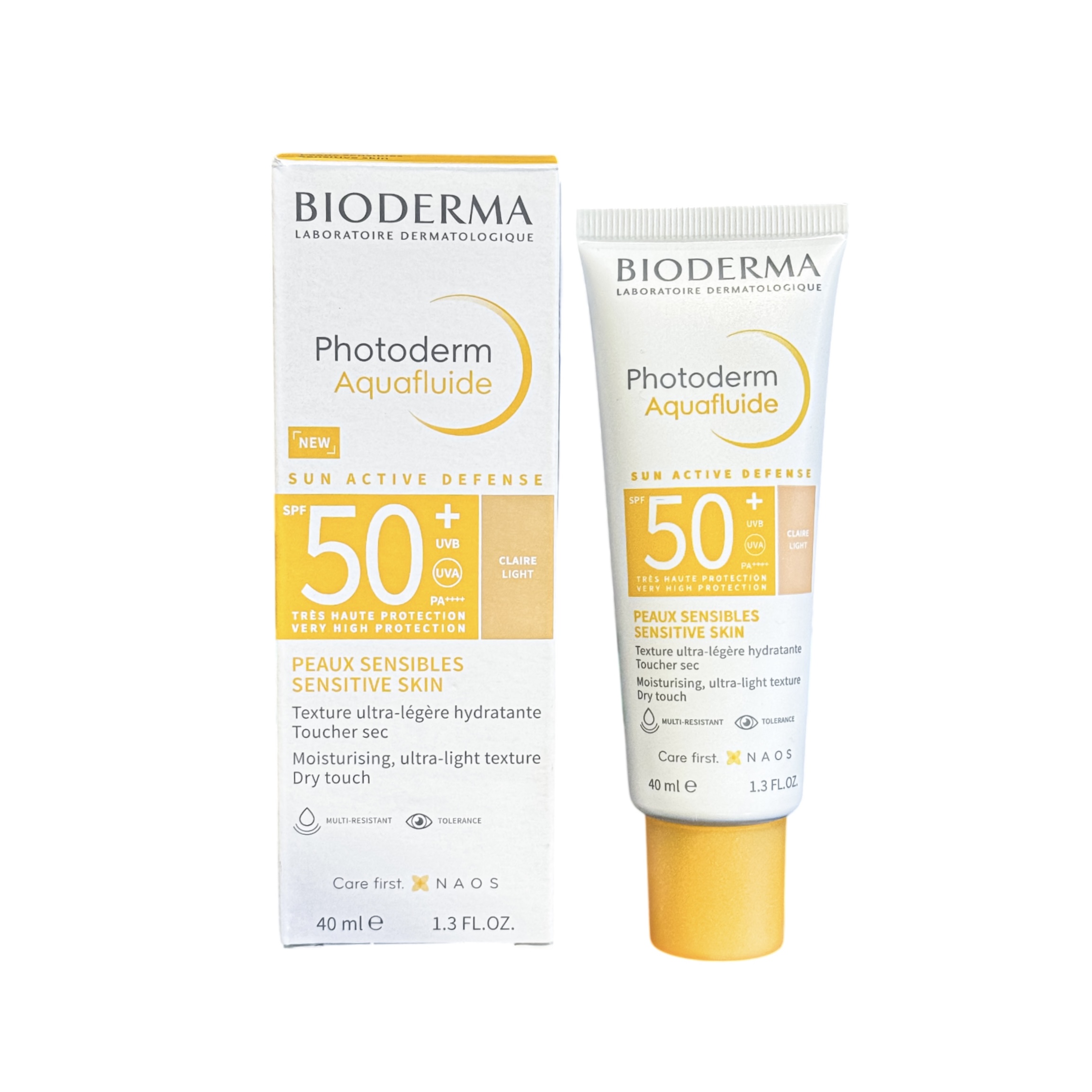 IMG_9213 ضد آفتاب رنگی آکوافلوید فوتودرم SPF50 بایودرما رنگ لایت 40 میل - Image 1
