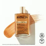 روغن مرطوب کننده و شاین صورت و بدن و مو بیوکسین Bioxin مدل Gold On Skin حجم 100 میل - Image 2