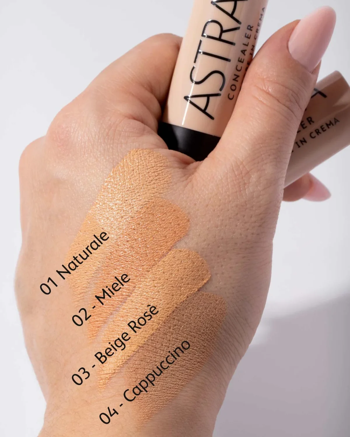 کانسیلر کرمی آسترا در رنگ بندی Astra Natural Concealer Cream Stick - Image 3
