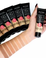 کرم پودر سافت مت آسترا در رنگ بندی ASTRA MAKE-UP SOFT MAT FOUNDATION - Image 2