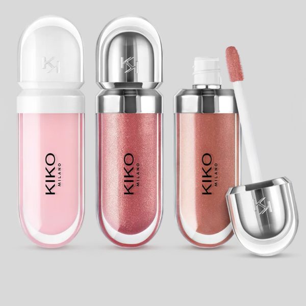 پک لیپ گلاس شماره 01 کیکو میلانـو Glossy Lip Set (سه عددی رنگ 01، 17 و 20)