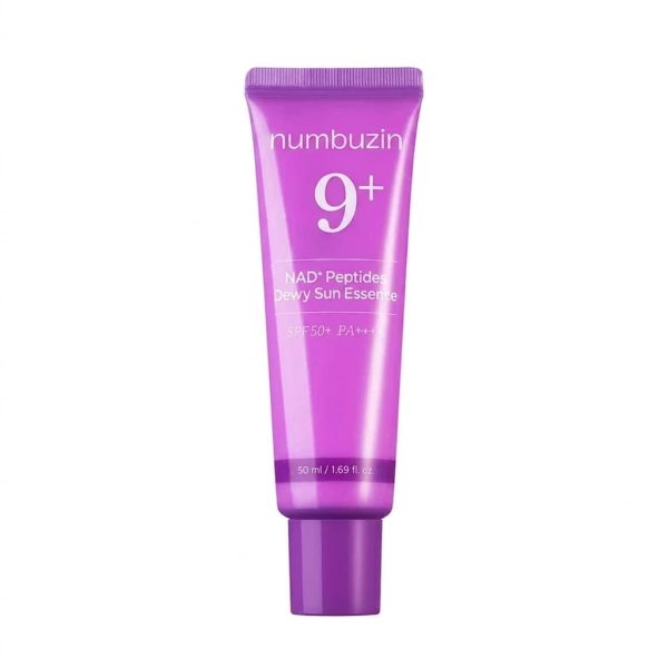ضد آفتاب نامبوزین شماره 9 پپتاید اصل | ضدچروک و جوانساز پوست حجم 50 میل No.9 NAD+ Peptides Dewy Sun Essence