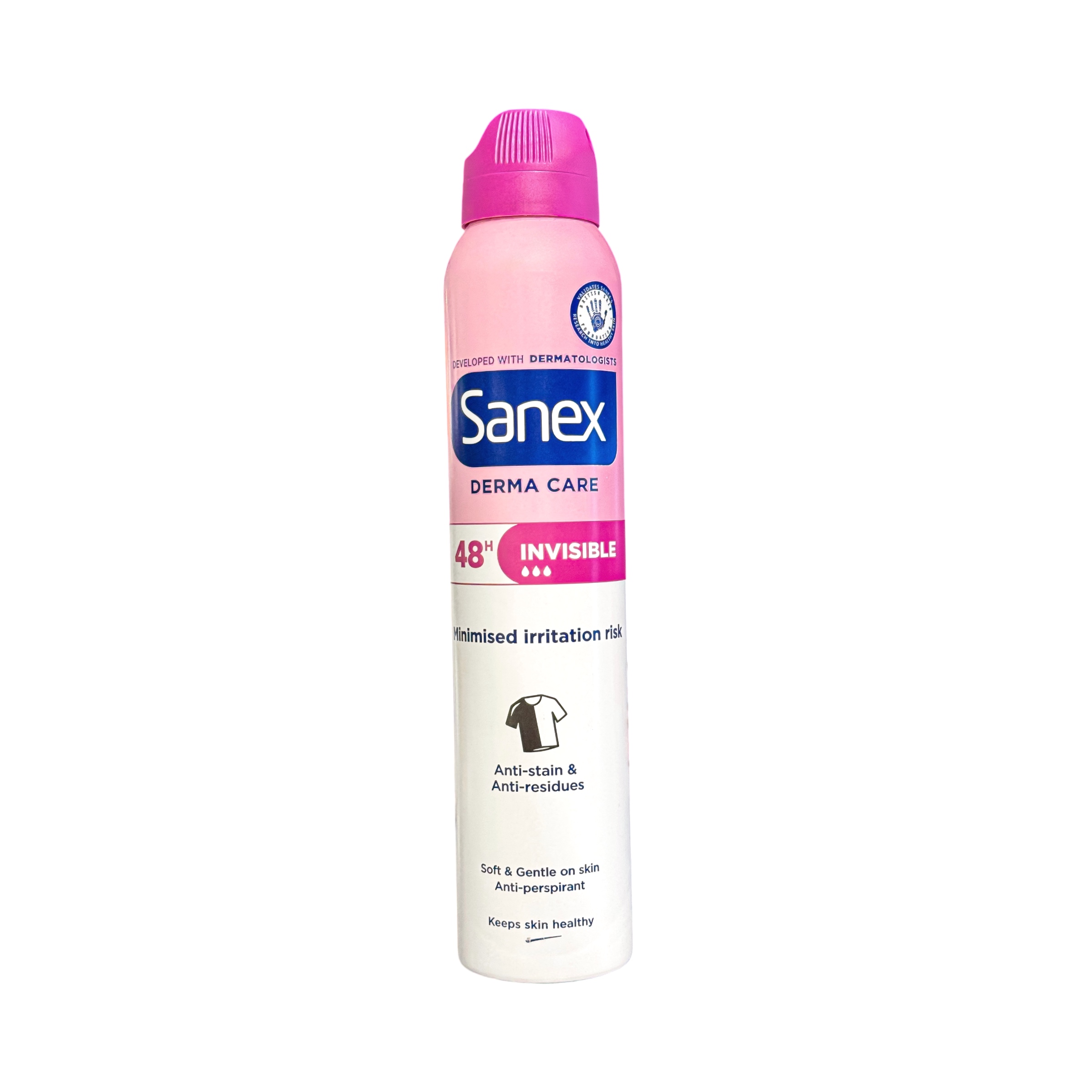 IMG_9399 اسپری ضد تعریق درمو اینویزیبل INVISIBLE سانکس SANEX DERMO INVISIBLE 48H ANTI-PERSPIRANT SPRAY 200 ML - Image 1