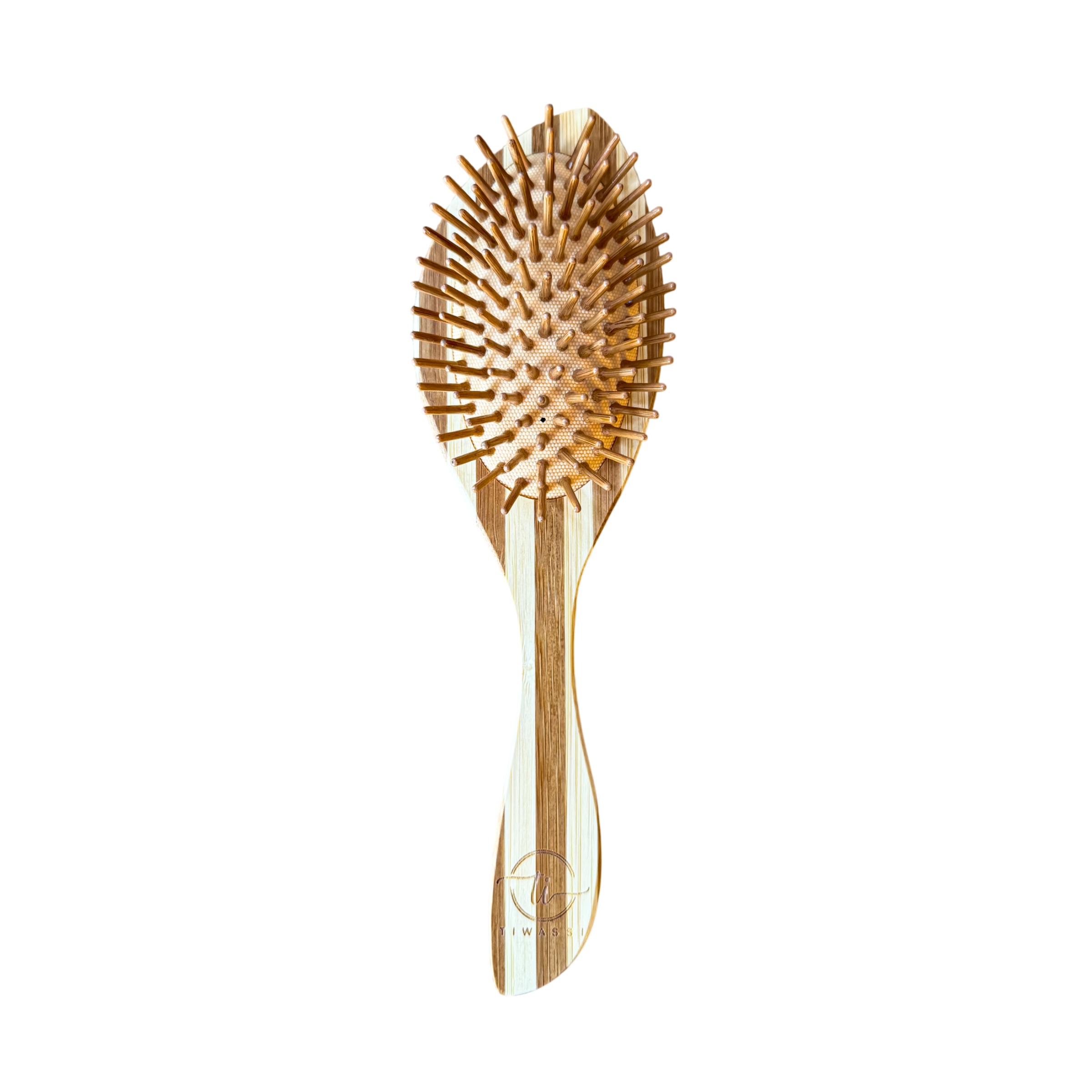IMG_9402 برس موی حرفه ای چوبی تیواسی TIWASSI Wooden Hair Brush - Image 1
