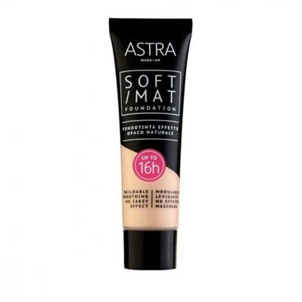 کرم پودر سافت مت آسترا در رنگ بندی ASTRA MAKE-UP SOFT MAT FOUNDATION