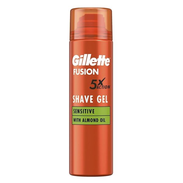 new-600x600 ژل اصلاح پوست خیلی حساس فیوژن ژیلت Gillette Fusion 5 Ultra Sensitive 200 Ml - Image 1