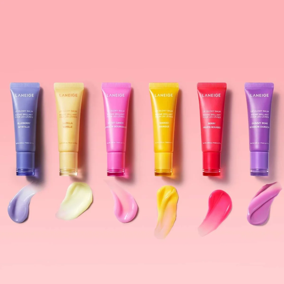 بالم لب تیوپی لیپ گلویی لانیژ در رنگ بندی LIP GLOWING BALM LANEIGE - Image 3