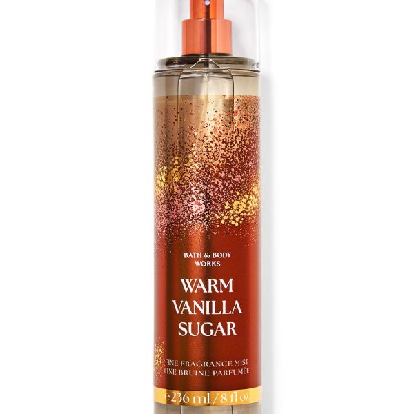 بادی اسپلش وارم وانیلا  بث اند بادی حجم 236 میل Warm Vanilla Sugar Fine Fragrance Mist