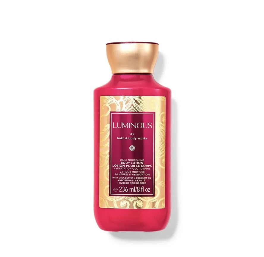 Bath-and-body-luminous-body-lotion-236ml لوسیون بدن بث اند بادی مدل Luminous حجم 236 میل - Image 1