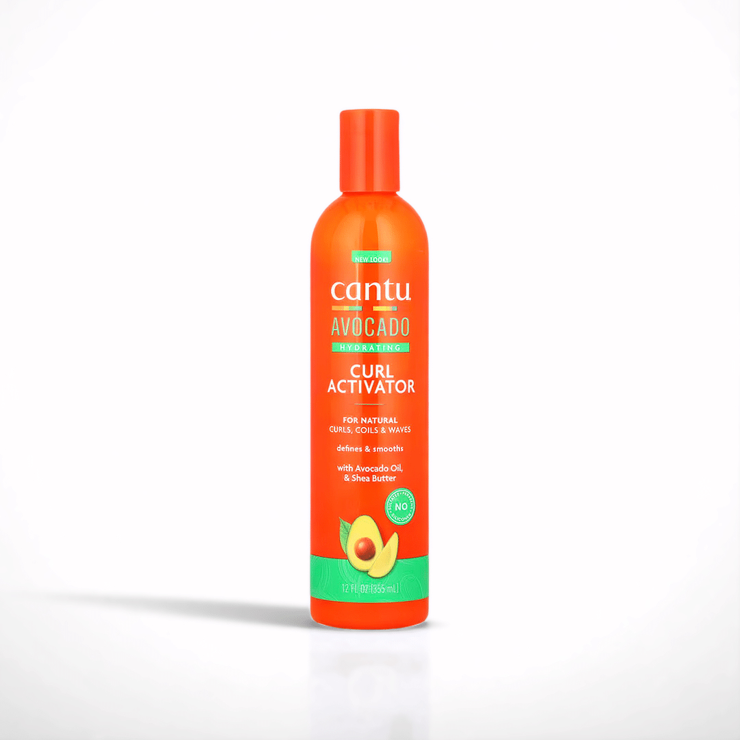 Cantu_Avocado_Curl_Activator_Cream_355ml_gQOTfVGII_PicCopilot_7ac82 کرم اکتیویتور آووکادو کانتو برای آبرسانی موهای فر حجم 355 میل Cantu - Image 1