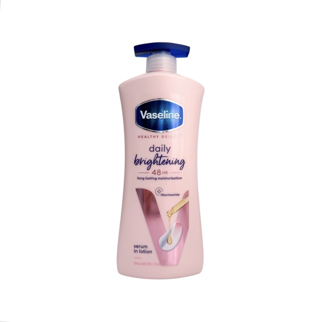 IMG_9443 لوسیون بدن وازلین هلثی برایت دیلی 725 میل Vaseline Daily Brightening with Vitamin B - Image 1