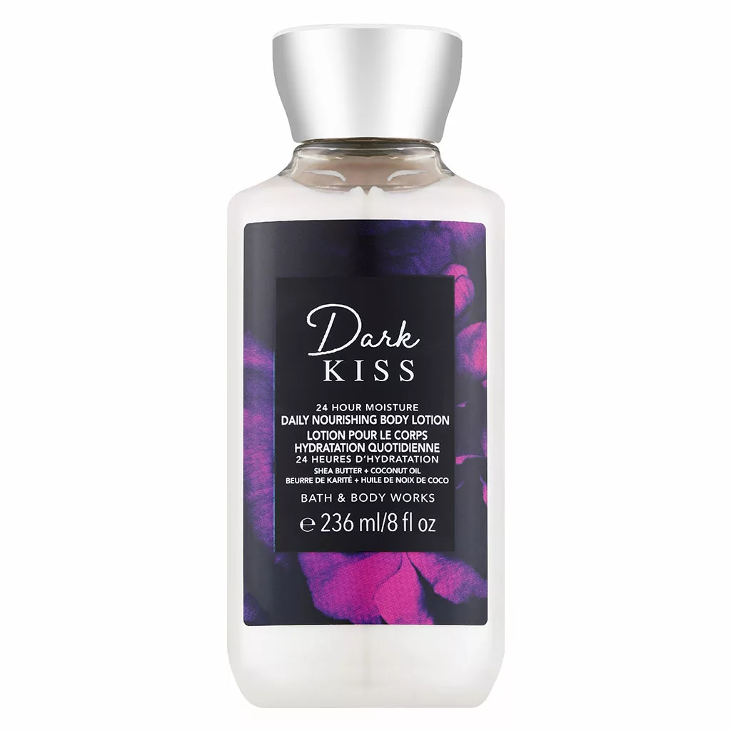 bath-and-body-works-dark-kiss-lotion لوسیون بدن بث اند بادی دارک کیس حجم 236میل Dark Kiss - Image 1