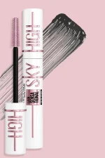 پرایمر مژه میبلین مدل اسکای های (طوسی تیره) Maybelline Lash Sensational Sky High Mascara tinted primer - Image 2