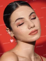 خط چشم استامپی شیگلم طرح قلبی Sheglam Heart Eyes 2-In-1 Stamp Eyeliner - Image 2