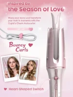 دستگاه فر کننده مو شیگلم مدل SHEGLAM Cupid's Charm One-Touch Instant Curler 19mm - Image 6