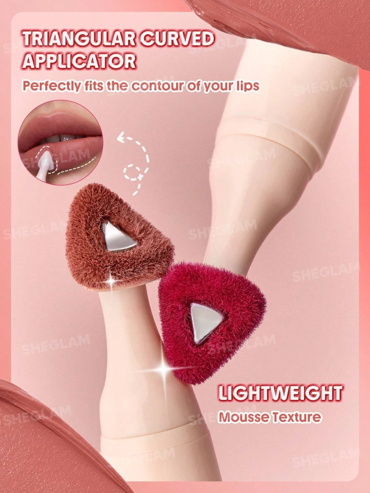 تینت لب مات شیگلم مدل Marshmallow Puff Lip Blur Pen - Image 5