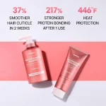 ست شامپو و ماسک مو پروتئین کوندال احیا و بازسازی مو آسیب دیده KUNDAL Protein Bonding Shampoo and Conditioner Set - Image 4